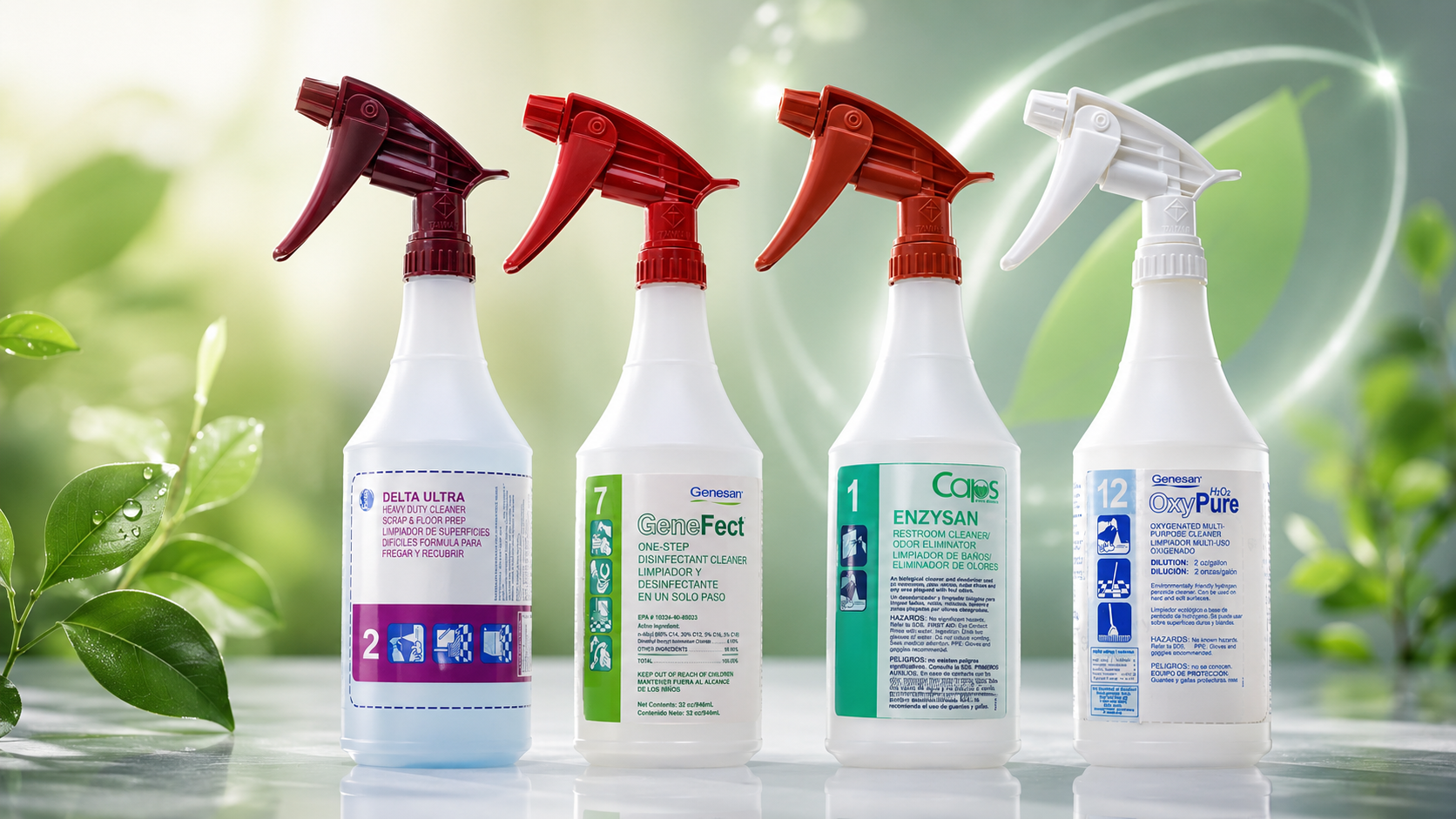 Green cleaning product options for John Kennedy Cleaning customers